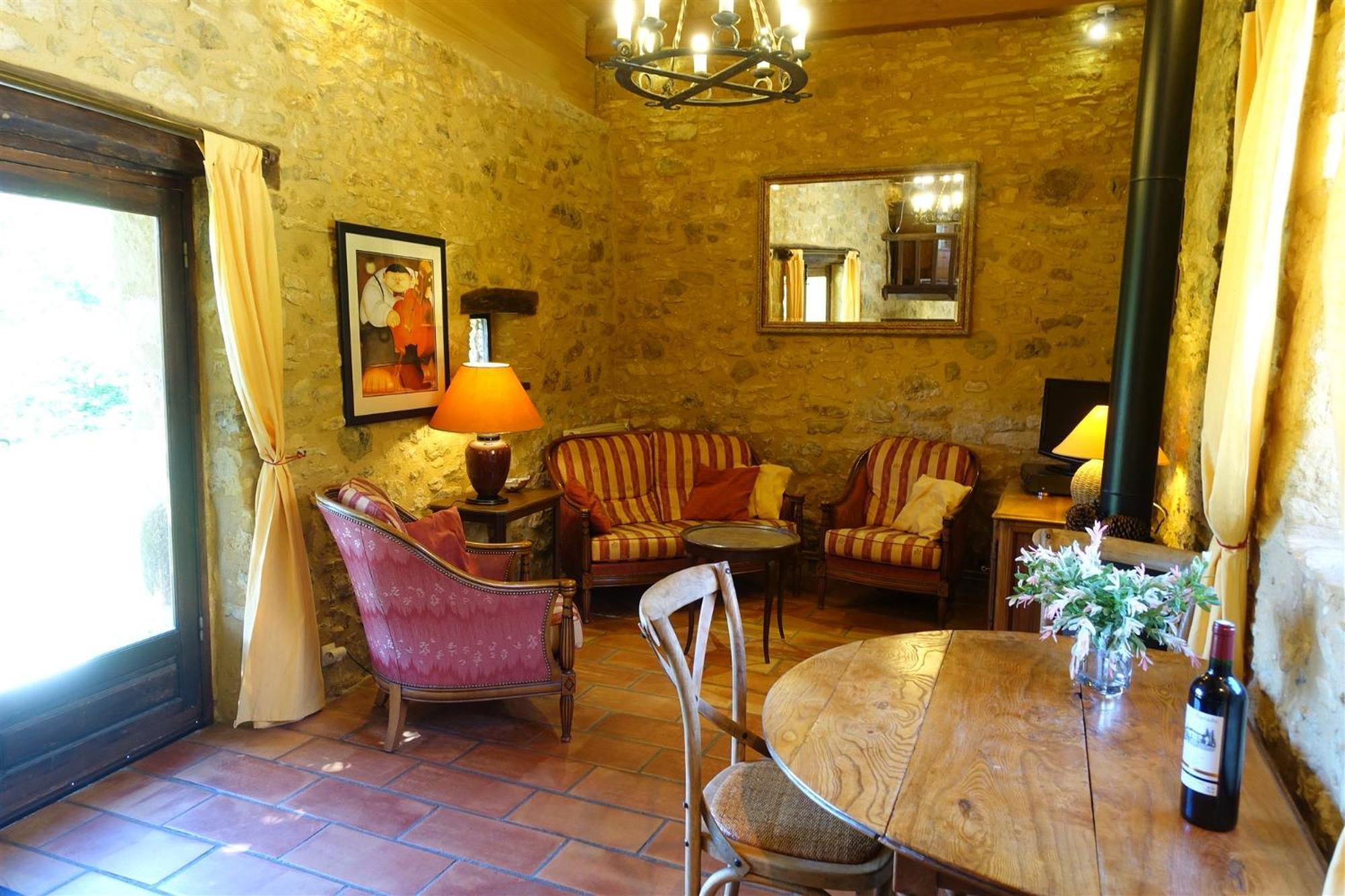Domaine De Cournet Haut, A 17Th Century Property Set On A Calm, Idyllic Domain With Pool, Tennis, Bikes And More Les Vauries Pokoj fotografie