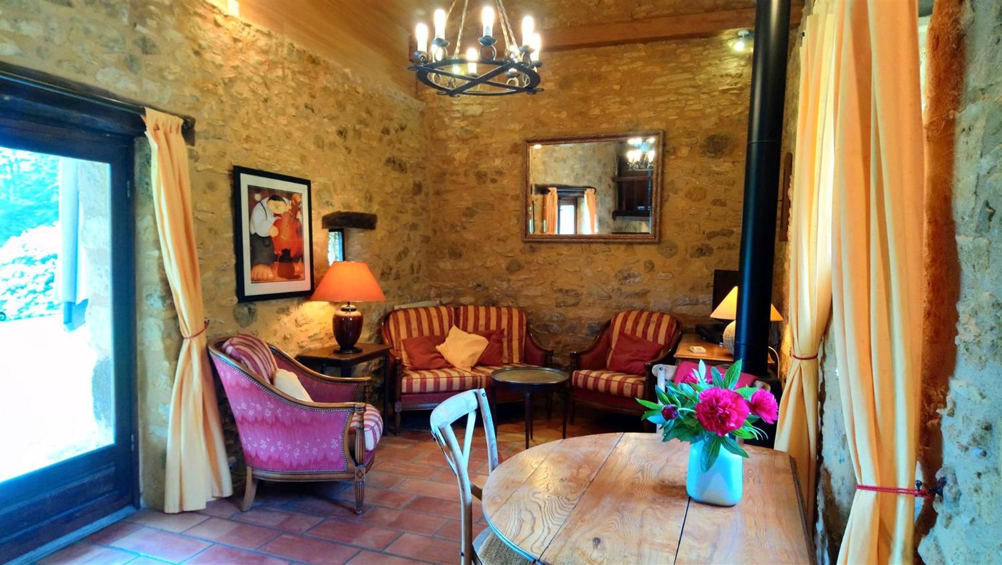 Domaine De Cournet Haut, A 17Th Century Property Set On A Calm, Idyllic Domain With Pool, Tennis, Bikes And More Les Vauries Pokoj fotografie