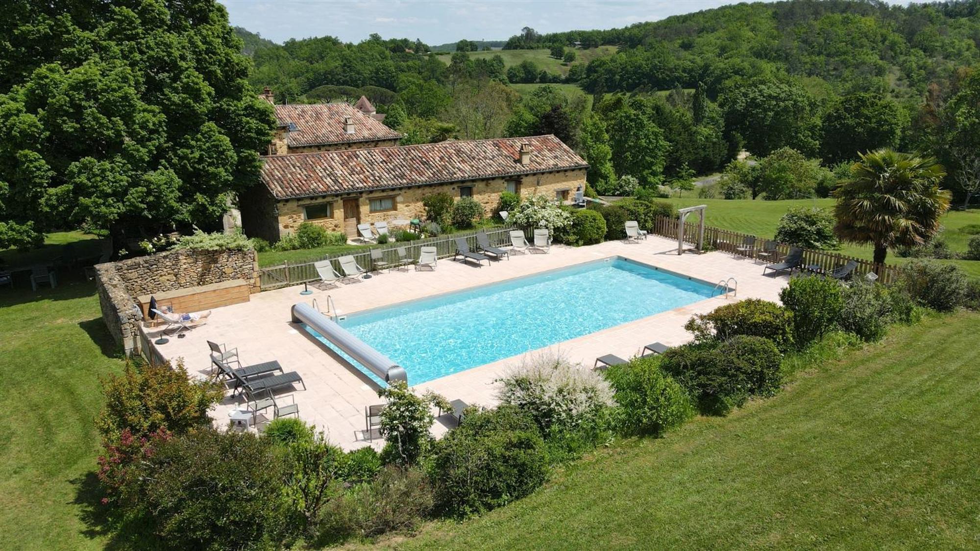 Domaine De Cournet Haut, A 17Th Century Property Set On A Calm, Idyllic Domain With Pool, Tennis, Bikes And More Les Vauries Exteriér fotografie