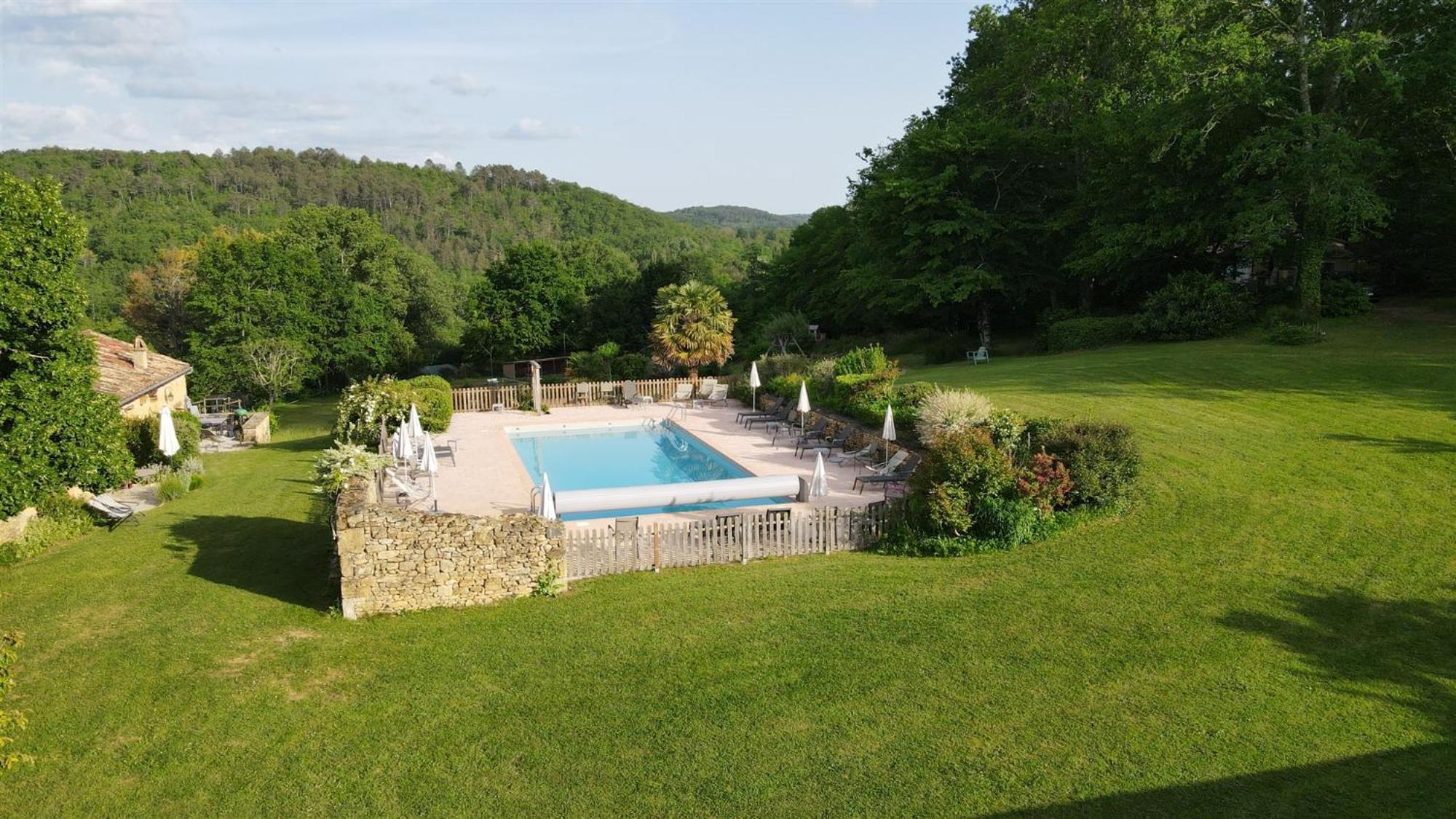 Domaine De Cournet Haut, A 17Th Century Property Set On A Calm, Idyllic Domain With Pool, Tennis, Bikes And More Les Vauries Exteriér fotografie